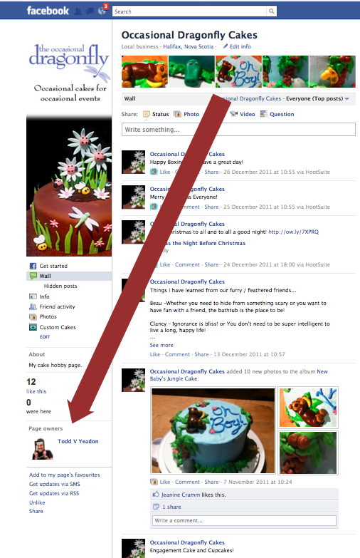 Facebook Featured Owner on Page