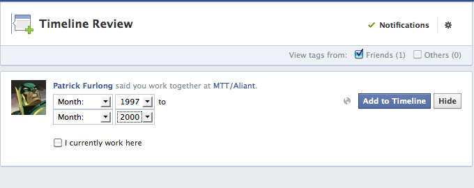 timeline work 1